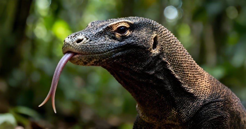 komodo dragon in Komodo National Park