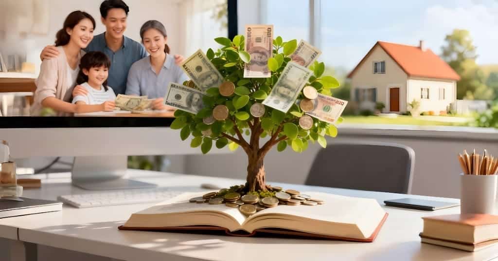 finance and money management concept