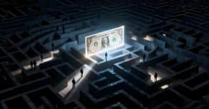 dollar and global economy concept