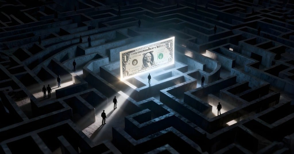 dollar and global economy concept