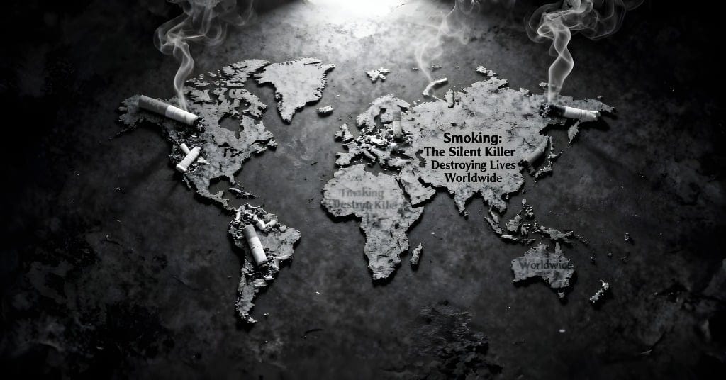 smoking awareness and quitting symbol