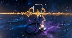 doctor using stethoscope during examination