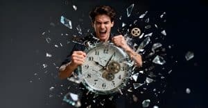 Time productivity concept illustration