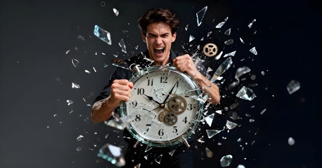 Time productivity concept illustration